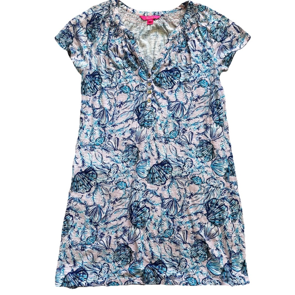 LILLY PULITZER ESSIE DRESS SIZE MEDIUM VACATION PREPPY PRETTY